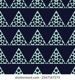 Geometric Seamless Vector Repeat Pattern.