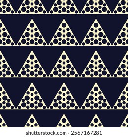 Geometric Seamless Vector Repeat Pattern.