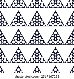 Geometric Seamless Vector Repeat Pattern.