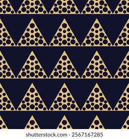 Geometric Seamless Vector Repeat Pattern.