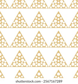 Geometric Seamless Vector Repeat Pattern.