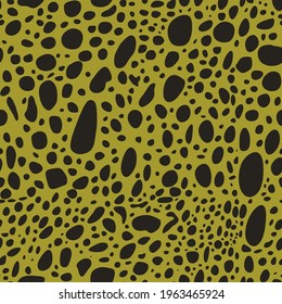 
Geometric seamless vector texture of dart frog skin.