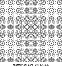 Geometric seamless white page pattern