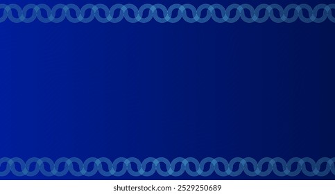 Geometric semicircle pattern on dark blue background, abstract line background suitable for business cards, invitations, presentations, posters, banners and webinar events.