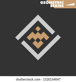 Geometric Series - Shape for Logo, Mark, Symbol, Repeat-Background, etc.