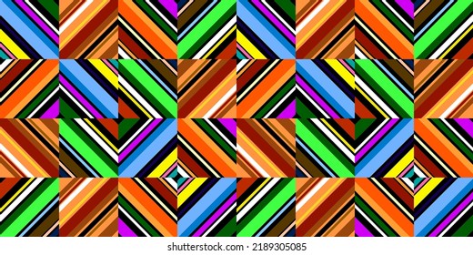 Geometric set of retro covers. Collection of cool vintage. Abstract shapes compositions. Vector
