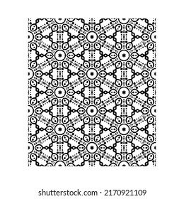 Geometric set of seamless black and white patterns. vector graphics.Vector Geometric Leaf Seamless Pattern. Abstract leaves texture.Abstract geometric pattern. A seamless vector background.