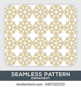 Geometric set of seamless patterns. Simpless vector graphics.