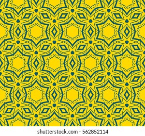 Geometric shape absaatract vector illustration. Seamless pattern.