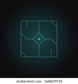 Geometric shape, abstract art vector deco frame. Hipster trendy line style 1920 design. Luxury cover graphic poster brochure design. Elegant sign and icon. Mystery tribal illustration art