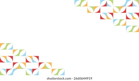 geometrische Form abstrakte Hintergrund Banner Design-Vorlage