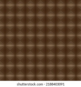 Geometric shape abstract brown color pattern background design, triangle and geometry concept decration.