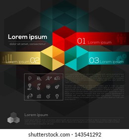 Geometric Shape Abstract Design Layout