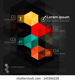 Geometric Shape Abstract Design Layout