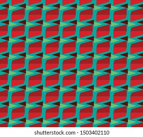 Geometric shape abstract pattern design for cloth and background