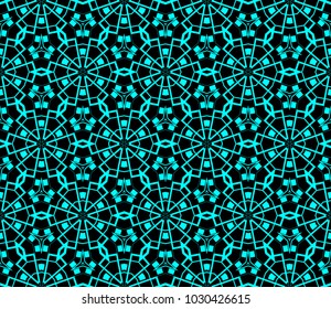 Geometric shape abstract vector illustration. Seamless pattern.