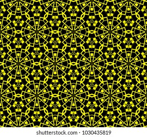 Geometric shape abstract vector illustration. Seamless pattern.
