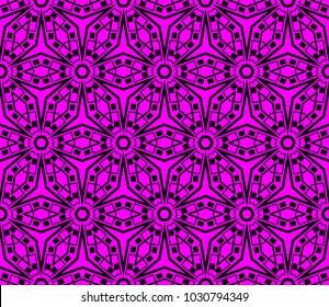 Geometric shape abstract vector illustration. Seamless pattern.