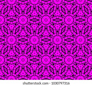 Geometric shape abstract vector illustration. Seamless pattern.