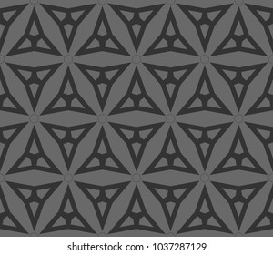 Geometric shape abstract vector illustration. Seamless pattern.