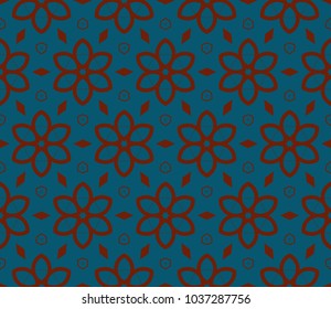 Geometric shape abstract vector illustration. Seamless pattern.