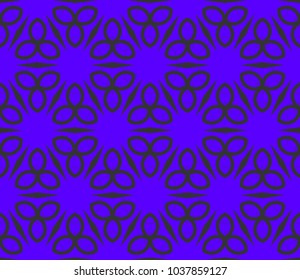Geometric shape abstract vector illustration. Seamless pattern.