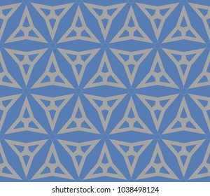 Geometric shape abstract vector illustration. Seamless pattern.
