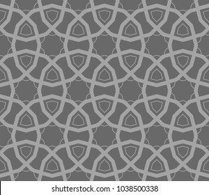 Geometric shape abstract vector illustration. Seamless pattern.
