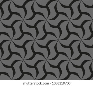 Geometric shape abstract vector illustration. Seamless pattern.