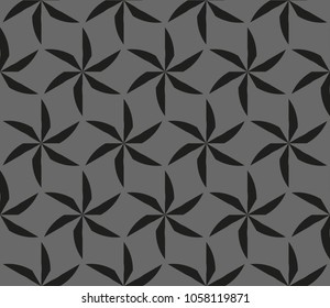 Geometric shape abstract vector illustration. Seamless pattern.