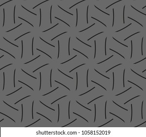 Geometric shape abstract vector illustration. Seamless pattern.