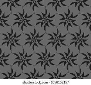 Geometric shape abstract vector illustration. Seamless pattern.