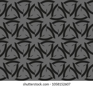 Geometric shape abstract vector illustration. Seamless pattern.