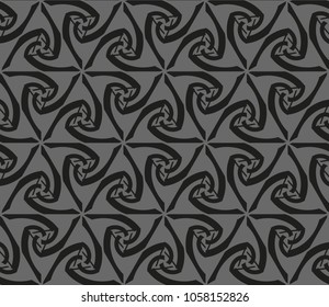 Geometric shape abstract vector illustration. Seamless pattern.