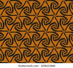 Geometric shape abstract vector illustration. Seamless pattern.