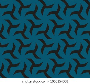 Geometric shape abstract vector illustration. Seamless pattern.