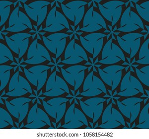 Geometric shape abstract vector illustration. Seamless pattern.