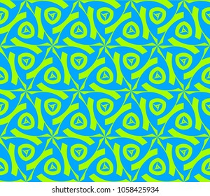 Geometric shape abstract vector illustration. Seamless pattern.