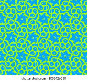 Geometric shape abstract vector illustration. Seamless pattern.