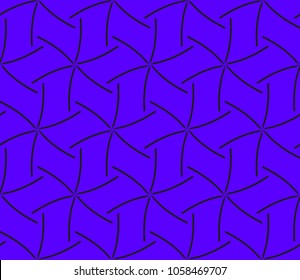 Geometric shape abstract vector illustration. Seamless pattern.