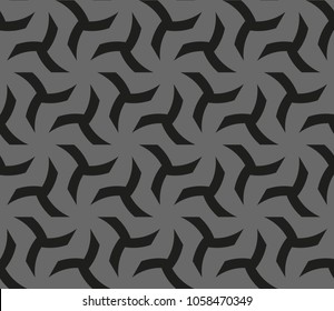 Geometric shape abstract vector illustration. Seamless pattern.