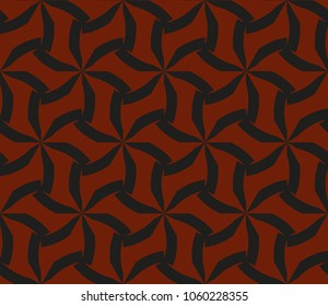 Geometric shape abstract vector illustration. Seamless pattern.