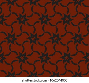 Geometric shape abstract vector illustration. Seamless pattern.