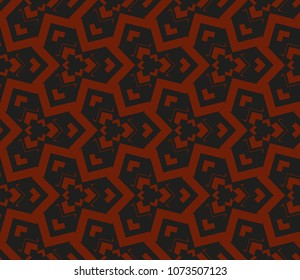 Geometric shape abstract vector illustration. Seamless pattern.