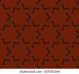 Geometric shape abstract vector illustration. Seamless pattern.