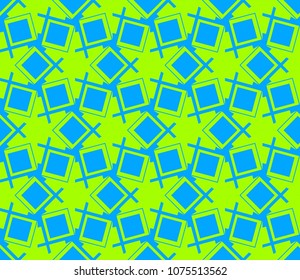 Geometric shape abstract vector illustration. Seamless pattern.
