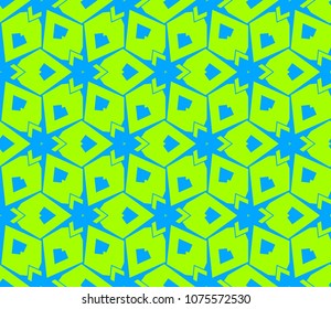 Geometric shape abstract vector illustration. Seamless pattern.