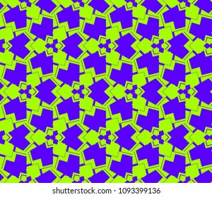 Geometric shape abstract vector illustration. Seamless pattern.