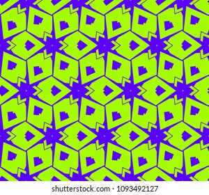 Geometric shape abstract vector illustration. Seamless pattern.