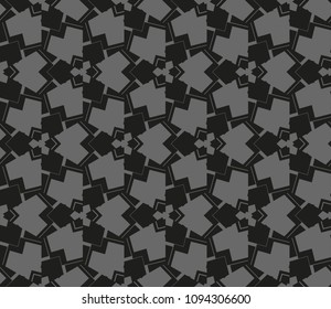 Geometric shape abstract vector illustration. Seamless pattern.